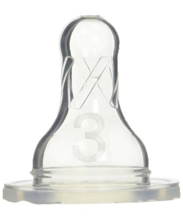 Dr. Browns Natural Flow Level 3 Standard Nipple - 6 Nipples 6 Count (Pack of 1)