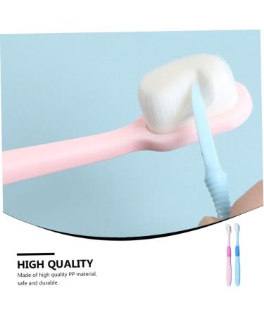 Gatuida Portable PP Toothbrush Set - 4 Pieces for Travel & Home Use | International Shipping Available - Buy Online on GoSupps.com