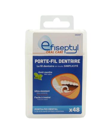 Efiseptyl EFISEPTYL dental floss extra strong 48 pieces - Buy Online on GoSupps.com