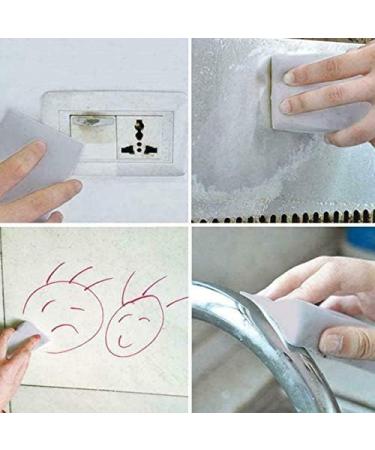 Pack of 8 magic sponges to remove stubborn stains dirt and grime without detergent just add water. - Buy Online on GoSupps.com