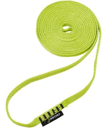 EDELRID Unisex Adult PES Sling 16mm Webbing 60 CM Neon Green - International Shipping Available - Buy Online on GoSupps.com