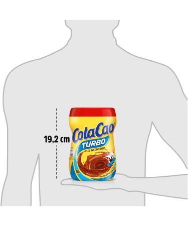  Cola Cao ColaCao Turbo: with instant cocoa and no lumps. 750g bottle - Buy Online on GoSupps.com
