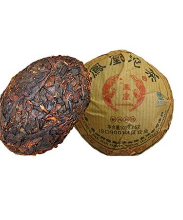 100g (0.22lb) Reifer Tuocha Premium Yunnan Puer Tea old tea tree Materials Pu'er Tea Black Tea Chinese Tea Pu er tea mature tea pu-erh tea pu er