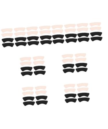 Mobestech 32 Pairs Heel Stickers Black Stickers Foot Protectors for Feet Shoe Heel Pad Heel Cushion Insert Heel Liners High Heel Protectors Foot Pad 4d Women's Insole Foam Damping