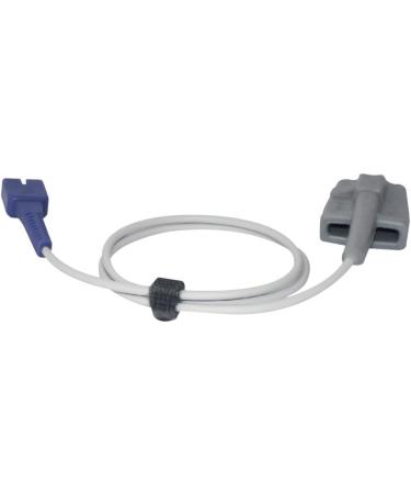 Compatible Nellcor SpO2 Sensor for Adults - Soft 3.2 ft Cable 9 Pins Connector FDA/CE Approved | Fast International Shipping - Buy Online on GoSupps.com