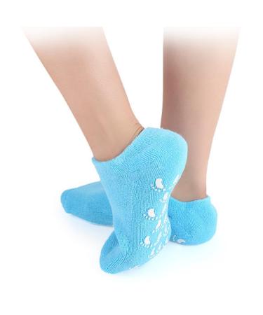 FRCOLOR 2 Pairs Womens Sock Socks for Women Foot Care Socks spa Socks for Dry feet Women moisturizing Sock Women Short Socks Cosmetic Socks kit Foot Socks Women's Gel