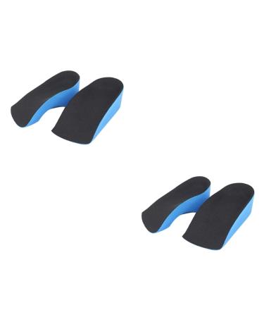 NOLITOY 2 Pairs Height Insole Shoes Insoles 3cm Height Boosting Insoles Leather Insole Foot Inserts for Women Heel Invisible Shoe Pad Height Increase Insoles for Men Heighten Women'