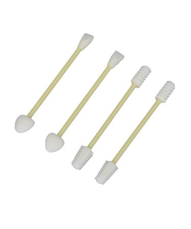 Buy Reusable Silicone Cotton Swabs - Eco-Friendly Double Tipped Makeup Buds for Beauty & Baby Care (4pcs) - International Shipping Available - Buy Online on GoSupps.com