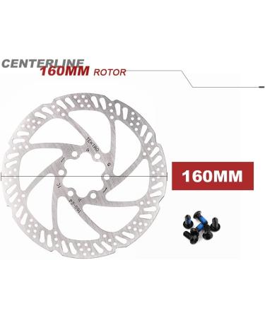 2 Pcs Tektro Disc Brake Rotors with Bolts - 160mm, 180mm, 203mm Options - Buy Online on GoSupps.com