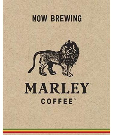 Marley Coffee 20% Jamaica Blue Mountain Medium Roast Coffee Beans 1kg - Smile Jamaica Blend - Marley Coffee - From The Marley Family - Rainforest Alliance Certified - Strength 3 - Buy Online on GoSupps.com