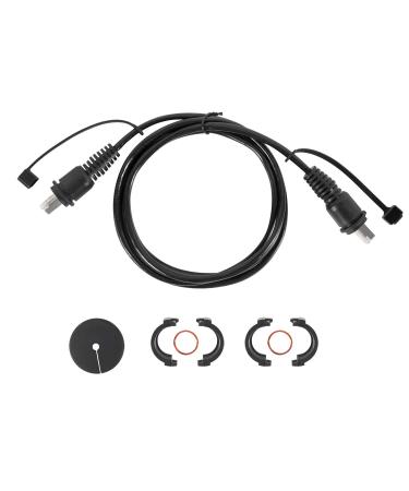 Bonbo 010-10550-00 Marine Network Cable 6 Feet with Split Connector and Waterproof Cap for Marine RJ45 Compatible with Garmin Devices