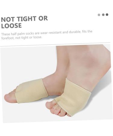 NOLITOY Anti-Abrasion Silicone Toe Spacers & Padded Forefoot Insoles - Gel Pads for High Heels Bunion Relief and Comfort - Buy Online on GoSupps.com