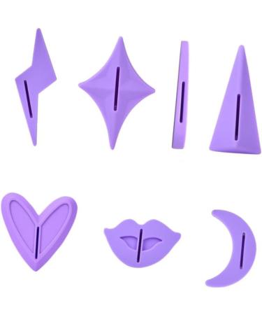 FRCOLOR Rasoir Intime Pour Femme Tondeuse Bikini Plastique Et Silicone Forme C ur Outil De Rasage Cheveux 5.5*5.2*0.5cm Image 1 - Buy Online on GoSupps.com