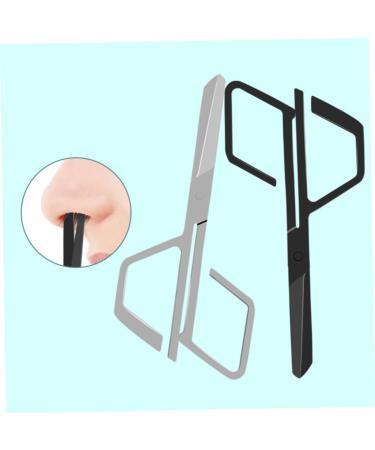 minkissy Nose Trimmer For Men Scissors Easy To Use Nose Hair Trimmer Eyebrow Scissors Beauty Scissors Compact And Clean 97x46cm Silver - Buy Online on GoSupps.com