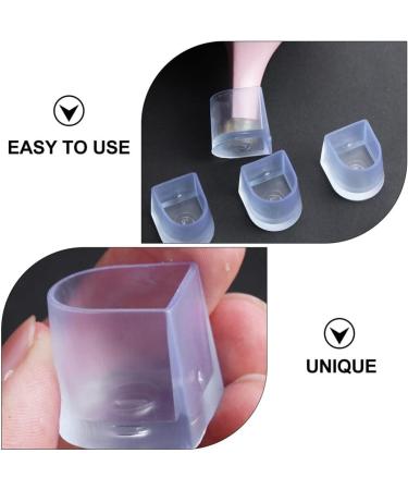 Healifty High Heel Protectors 16pcs - Clear Heel Stoppers for Wedding Shoes - 1.5x1.5cm - Buy Online on GoSupps.com