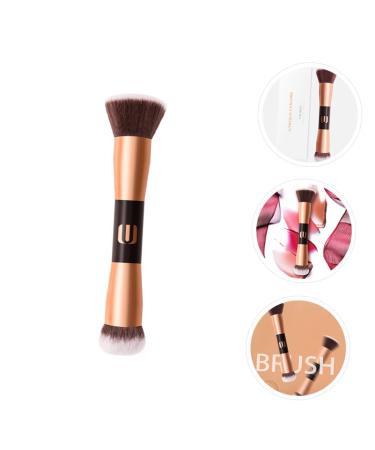 Buy Minkissy Highlighter Makeup Brush - Double-Ended Professional Cream & Powder Brush for Face & Blush - International Shipping Available - Buy Online on GoSupps.com