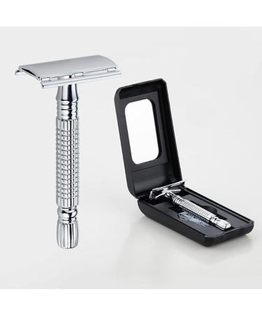 Premium Double Edge Safety Razor for a Smooth Shave | International Shipping Available - Buy Online on GoSupps.com