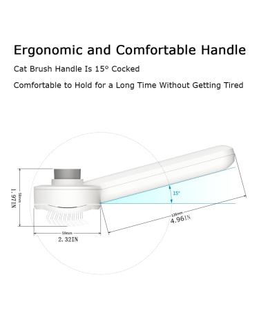 Pakeway Cat Brush - Self-Cleaning Pet Brush for Long & Short Hair | Eliminates Tangles & Undercoat | Air Cushion Design - Buy Online on GoSupps.com