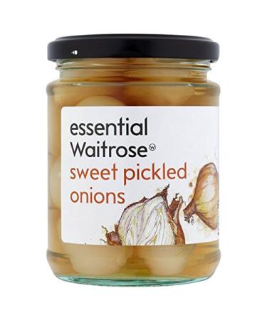 Sweet Pickled Onions essential Waitrose 285g