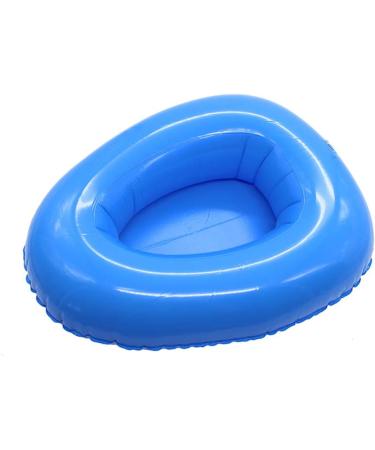 Inflatable Bedpan for Elderly Females Fractured Bed Pan Hospital Toilet Comfortable Inflatable Bed Potty for Adults Disabled Bariatric Bedpan Portable Toilet Nursing Equipment Blue - Buy Online on GoSupps.com