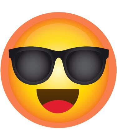 Holly Cupcakes 24 Fabulous Edible Pre-Cut Wafer Cake Toppers: Happy Emojis - Buy Online on GoSupps.com