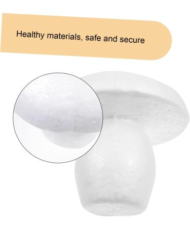 Lurrose 5pcs Foam Solid Mushroom Christmas Tree Ornaments Polystyrene Shapes Plant Foam Model for DIY Fruit - Buy Online on GoSupps.com