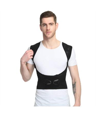 Back Support Posture Corrector Clavicle Support Brace for Upper Back & Shoulder Correction Belt Best Brace Help to Improve Posture for Men & Women/4X/5X/6X (Size : 6X)