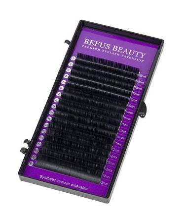 Silk Lashes D Curl 0.20 Silk Eyelashes Individual Eyelashes Soft Mink Eyelash Extensions (11mm)