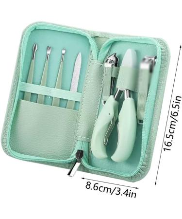 Nail Scissors Nail Clippers Kit Manicure Set with Non Slip Handle Super Sharp Curved Grooming Tool for Men Women Travel Home Toenail Clippers (Color : Green A) - Buy Online on GoSupps.com