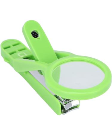 Deluxe Nail Clipper with Magnifier Stainless Steel Adjustable Fingernail Toenails Cutter with Magnifying Glass for Elderly Children(green) - Buy Online on GoSupps.com