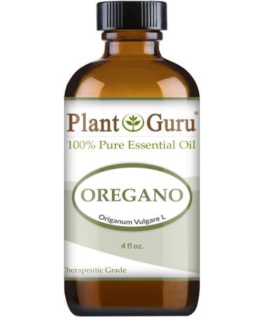 Buy 100% Pure Oregano Essential Oil 4 oz - Therapeutic Grade Undiluted Origanum - Best for Aromatherapy & Natural Remedies - Buy Online on GoSupps.com