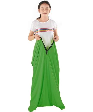 Kangxysq Compression Socks for Autism & ADHD | Sensory Sack & Calming Therapy for Stress Relief | Tactile Play in Medium Green - Buy Online on GoSupps.com