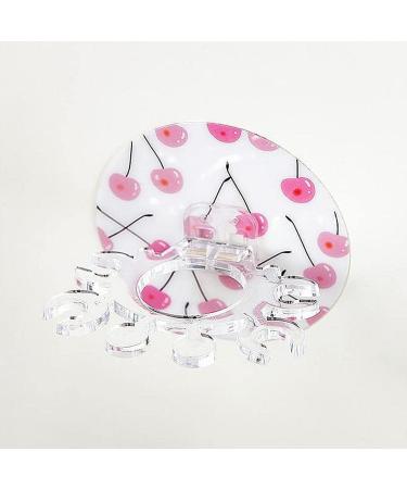 MagiDeal 6x Toothbrush Holder & Razor Stand - Multi Slot Cherry Toothpaste Organizer for Easy Bathroom Storage - Buy Online on GoSupps.com