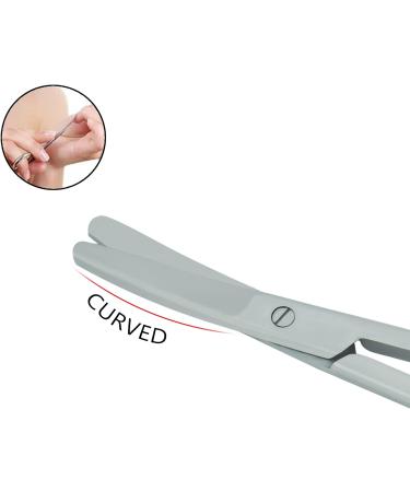 Spire Tools Kids Nail Scissors - Safe Stainless Steel Cuticle Pedicure Kit for Children & Babies - Manicure Grooming Set for Women and Men - Buy Online on GoSupps.com