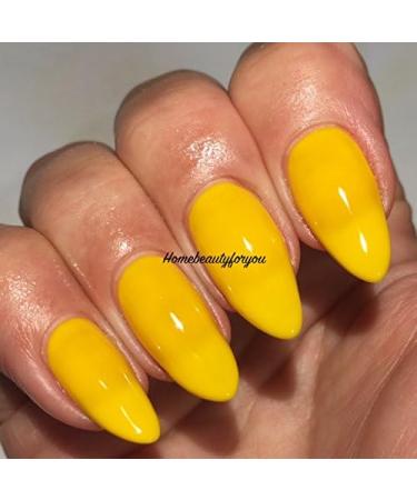 Bluesky Gel Nail Polish Bright Yellow Color Banana Clips 80638 UV LED Soak Off 10ml - Buy Online on GoSupps.com