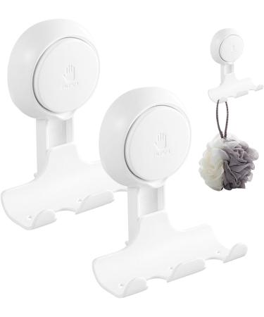 Ruilonghai Razor Holders | Reusable Self-Adhesive Shower Razor Hanger | Suction Hooks for Hats Towels & Coats - Perfect for Organization - Buy Online on GoSupps.com