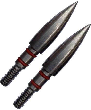 Stainless Steel Archery Field Points 125 Grains - 9/32 Screw-in Tips (12 Pack) - Buy Online on GoSupps.com