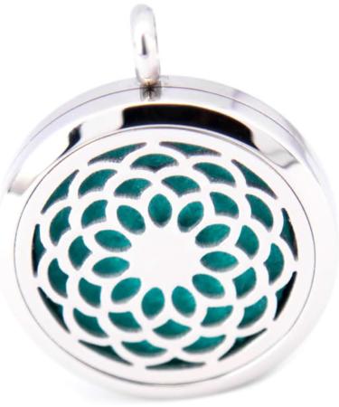 Trendy Women's Diffuser Pendant Necklace | Essential Oil Locket & Choker Jewelry - Buy Online on GoSupps.com
