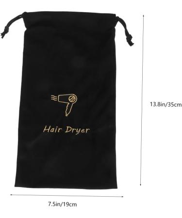 BIUDECO Universal Hair Dryer Bag Hair Dryer Storage Bags Steamer Drawstring Bags Small Bag Hanger Net Cloth - Buy Online on GoSupps.com
