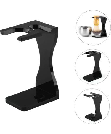  Minkissy 4-Piece Men's Razor & Brush Set | Acrylic Shaving Organizer & Stand for Perfect Shaves - International Shipping  - Buy Online on GoSupps.com
