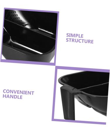 VALICLUD 2 Pi ces Bols de M lange pour Capillaire Noir de S parateur pour Coiffeurs et Usage Domestique Outil Durable et Aux Taches pour M langer - Buy Online on GoSupps.com