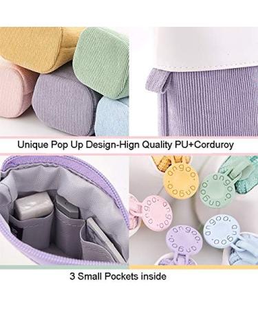 Friinder Telescopic Pen Pencil Holder Stationery Case PU Corduroy Retractable Bag Green - Perfect Holiday Gift - Buy Online on GoSupps.com