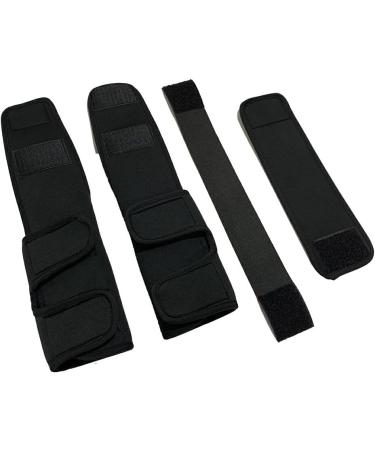SUDNJIALQ Dog Shoulder Protector Durable And Safe Convenient Polyester Dog Elbow Protector Brace Protector Black M M Black - Buy Online on GoSupps.com
