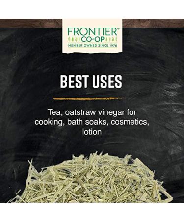 Frontier Co-op Organic Green Oatstraw Tops 2.19 oz - Premium Herbal Supplement - Buy Online on GoSupps.com