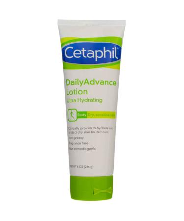 Cetaphil Daily Advance Ultra Hydrating Lotion - 8 oz (Pack of 2) - Buy Online on GoSupps.com