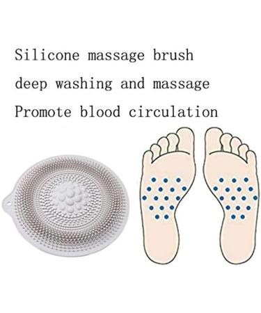 Desikixudy Foot Scrubber Pad Shower Spray Foot Remover Friction Cleaner SPA Pad - Buy Online on GoSupps.com
