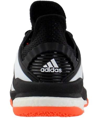 adidas Men's Stabil X Volleyball Shoe 14 - Black/White/Solar Orange - Buy Online on GoSupps.com