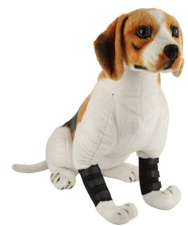 Smandy Dog Knee Pads 1 Pair Dog Knee Pads Pet Knee Brace Surgical Wound Protectors for Body Injuries(M) - Buy Online on GoSupps.com