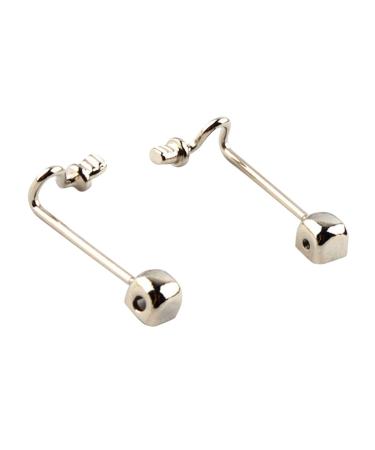 SBTRKT 100pcs Eyeglass Nose Pad Arm Metal Rimless Optical Frame Nose Bridge Eyewear Accessories