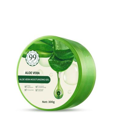 ChongTai 1 Box Aloe Vera Moisturizing Gel Soothing Nourishing Calming Hydrating Refreshing Aloe Vera Gel 300g (Aloe Vera)